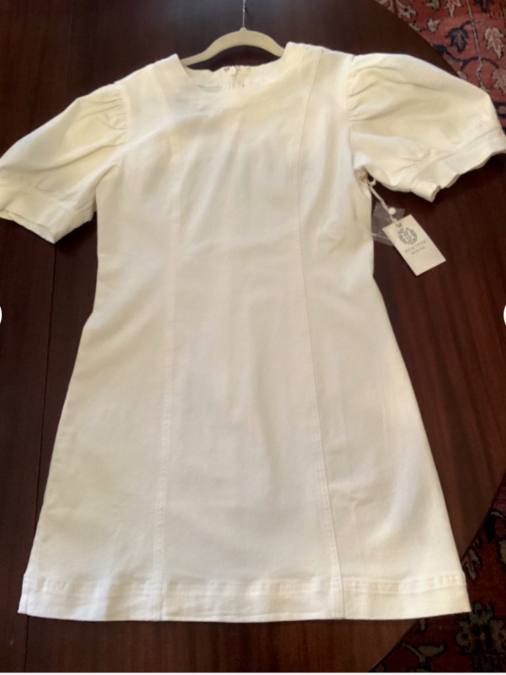 White Light Denim dress Hyacinth House from Tuckernuck, Medium NWT, M